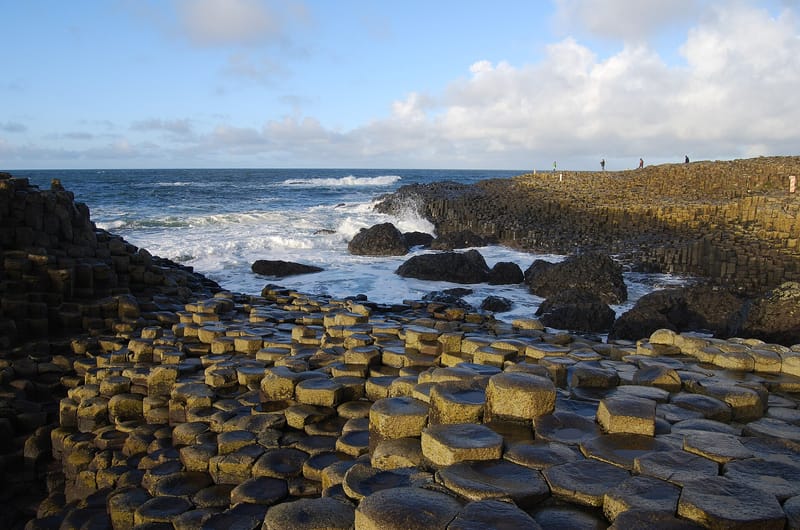 The basalt columns of the Giant's Causeway, County Antrim